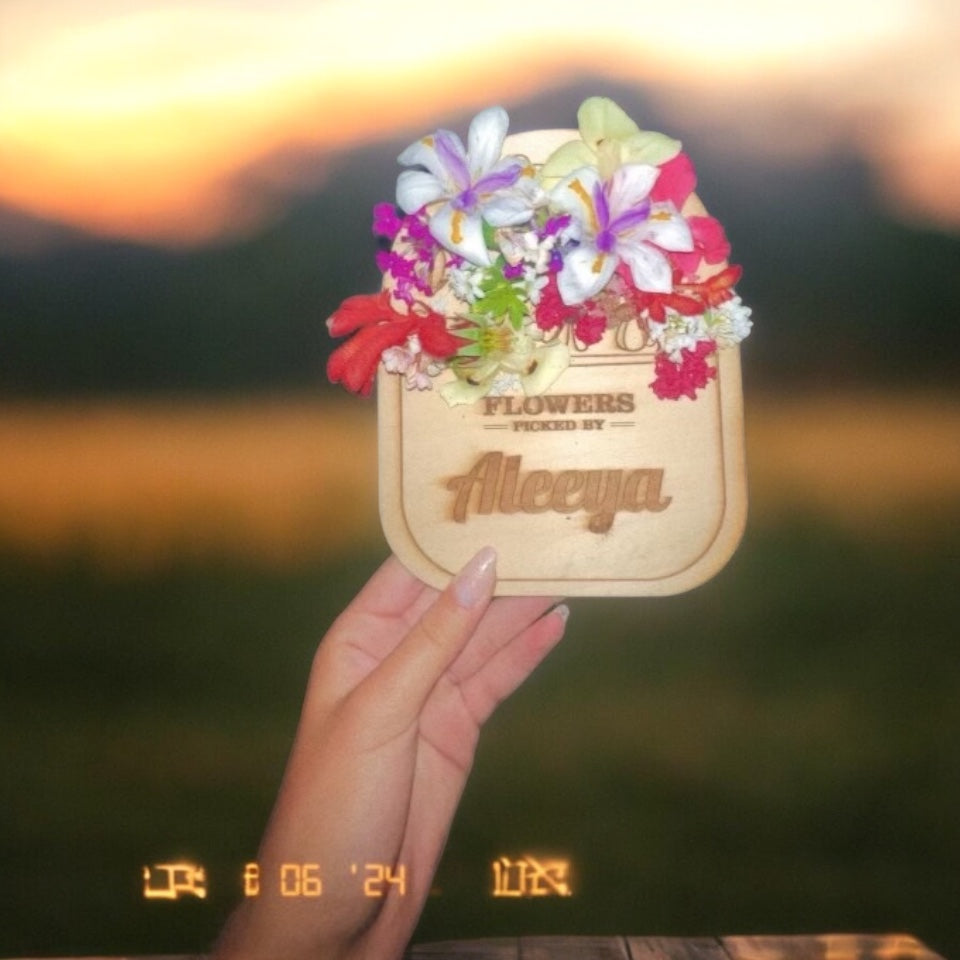 Picked Flower Holder